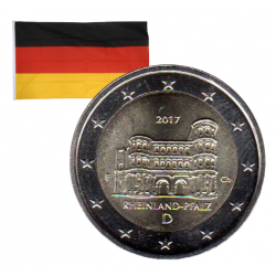 Allemagne 2017 - 2 Euro Commémorative - Rhénanie-Palatinat