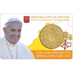 Vatican Coin Card n°8 2017...