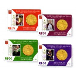 Stamp and Coin Card Vatican...