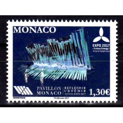 Timbre Monaco n°3091 Astana...
