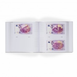 Album pour 200 billets touristiques Euro Souvenir avec billet spécimen  chez philarama37