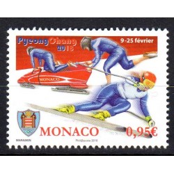 Timbre Monaco n°3120 Jeux...