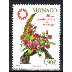 Timbre Monaco n°3128 50 ans...