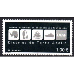 Timbre TAAF n°868 District...