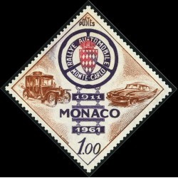 Timbre Monaco n°555...