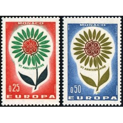 Timbre Monaco n°652 et 653...