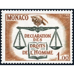 Timbre Monaco n°661 15ème...