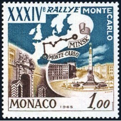 Timbre Monaco n°662 34ème...