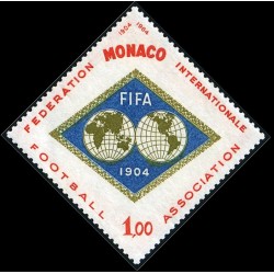 Timbre Monaco n°663 60ème...