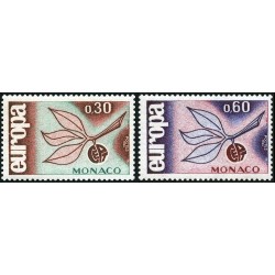 Timbre Monaco n°675 et 676...