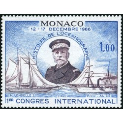 Timbre Monaco n°702 Congrès...
