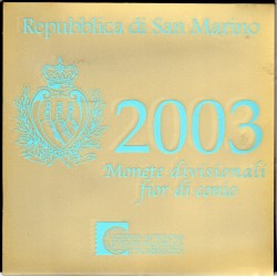 Coffret BU Saint Marin 2003...