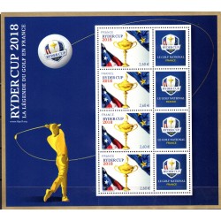 Bloc Feuillet 2018 "Golf...