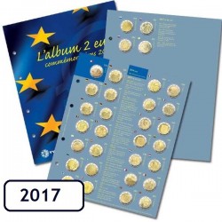 Recharges 2 euros commémoratives 2017 - Yvert et Tellier chez philarama37