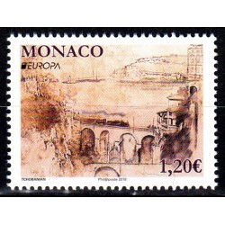 Timbre Monaco n°3138 Europa...