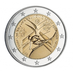 2 Euros commémorative BU Andorre 2019 Coin Card - Finales Coupe du