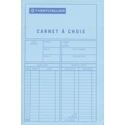 Carnet à choix