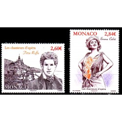 Timbres Monaco n°3096 et...