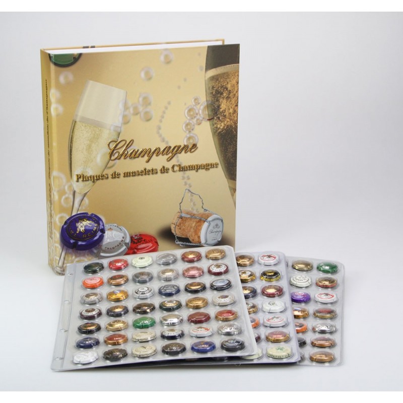 Album grand format pour capsules de Champagne chez philarama37