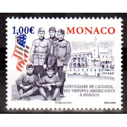 Timbre Monaco n°3180...