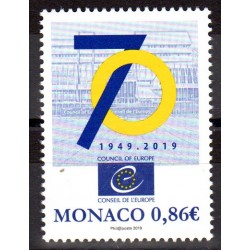 Timbre Monaco n°3187 70ème...