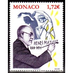 Timbre Monaco n°3208 150ème...