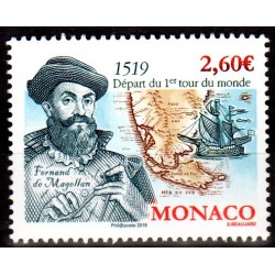 Timbre Monaco n°3211 500ème...