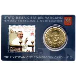 Stamp and Coin Card Vatican...