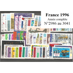 Timbres France 1996 année...