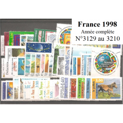 Timbres France 1998 année...