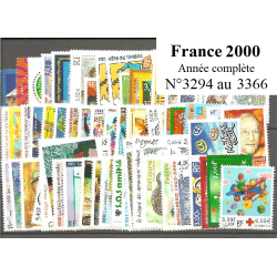 Timbres France 2000 année...