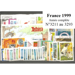 Timbres France 1999 année...