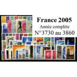 Timbres France 2005 année...