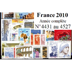 Timbres France 2010 année...