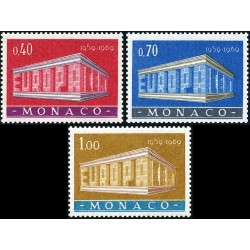 Timbres Monaco n°789 à 791...