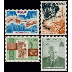 Timbres Monaco n°855 à 858...