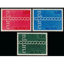 Timbres Monaco n°863 à 865...