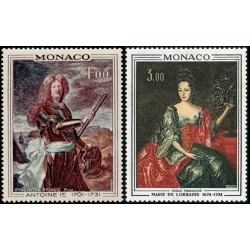 Timbres Monaco n°874 et 875...