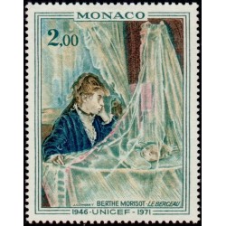 Timbre Monaco n°877 25ème...