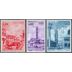 Timbres Monaco n°887 à 889...