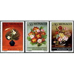 Timbres Monaco n°897 à 899...