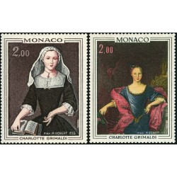 Timbres Monaco n°946 et 947...