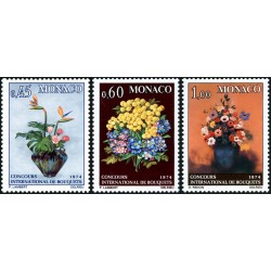 Timbres Monaco n°948 à 950...