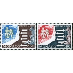 Timbres Monaco n°951 et 952...
