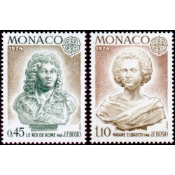 Timbres Monaco n°957 et 958...