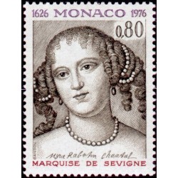 Timbre Monaco n°1068 Marie...