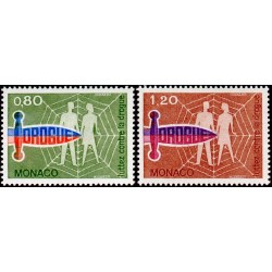 Timbres Monaco n°1074 et...