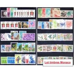 Lot 70 Timbres Monaco...