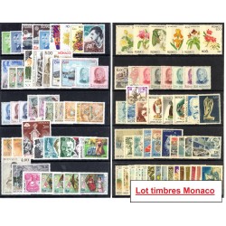 Lot 88 Timbres Monaco...