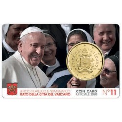 Vatican Coin Card n°11 2020...